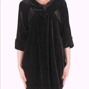 EUC RIBKOFF VELOUR LIGHT WEIGHT COAT